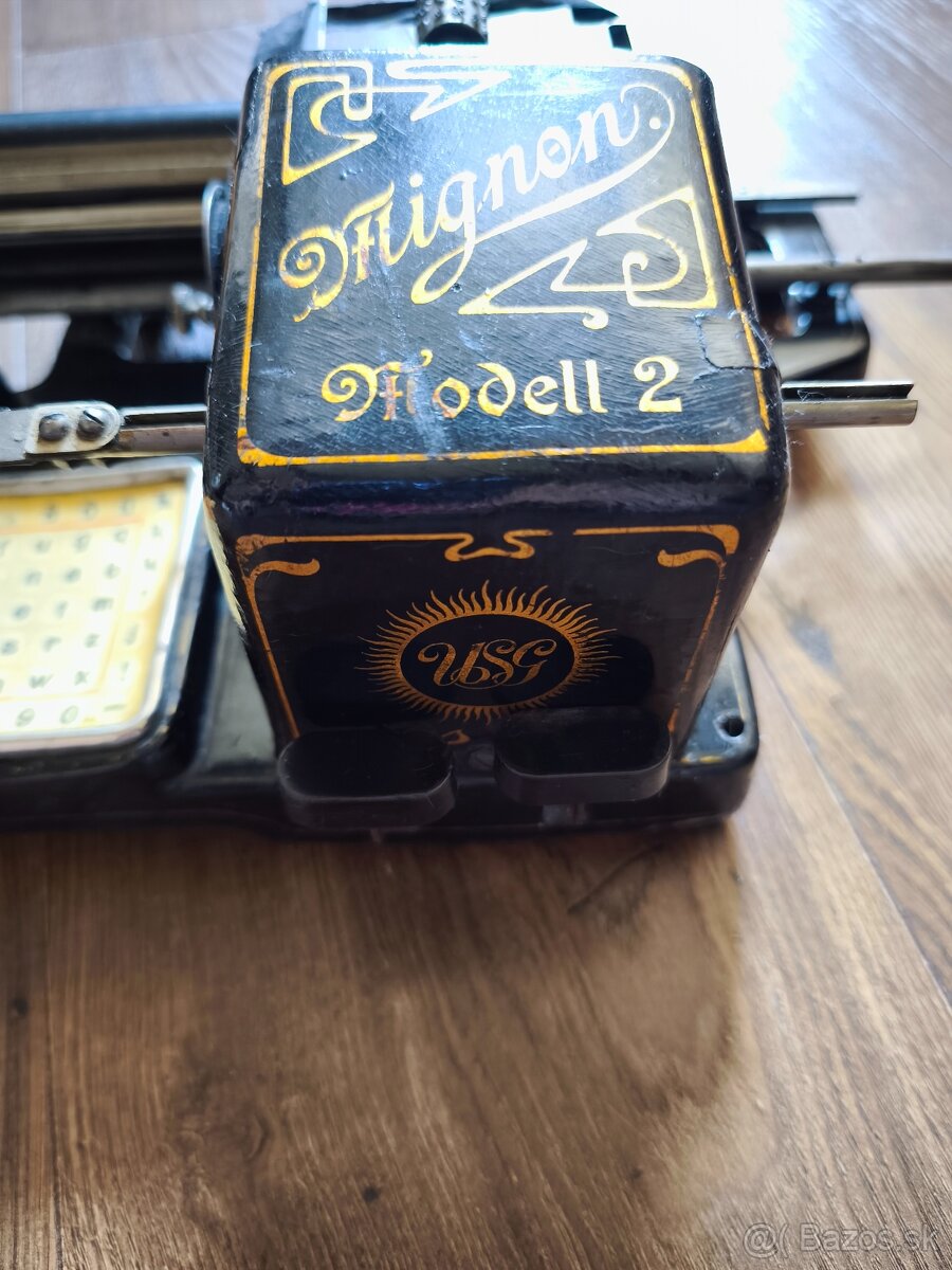 Písací stroj Mignon 2 - 7