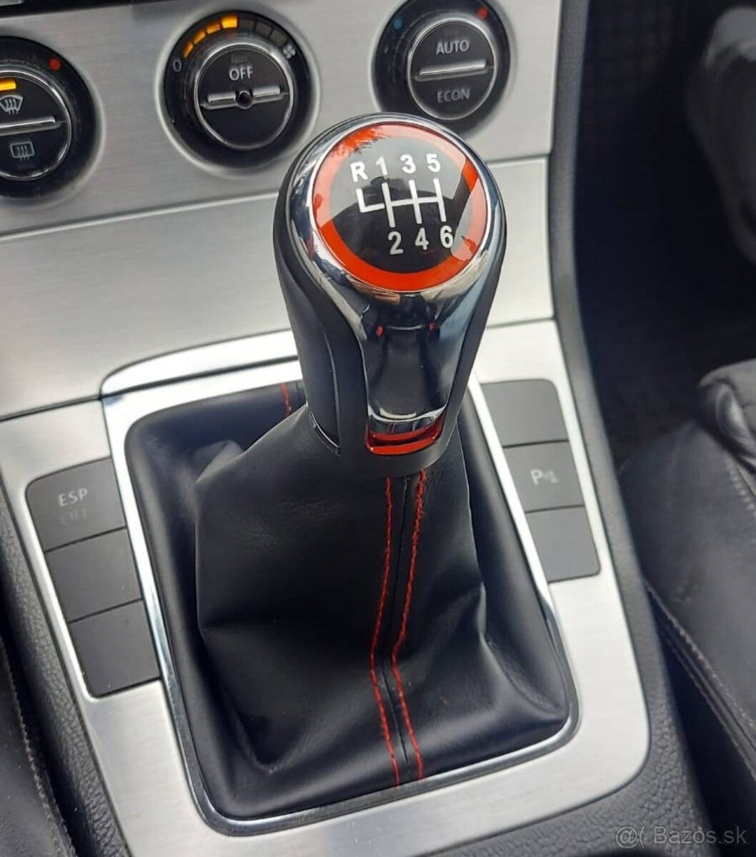 Kožena radiaca paka VW GTD s červenou niťou - 7