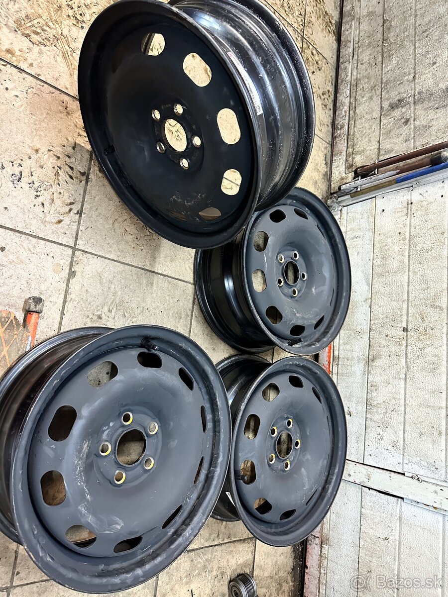 plechove disky 5x100 r15 - 7