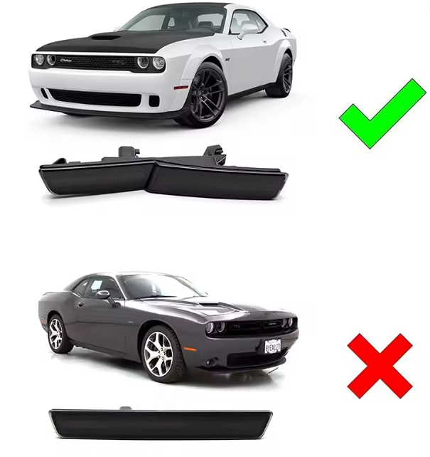 Full LED bočné smerové svetlá Dodge Challenger SRT Hellcat - 7