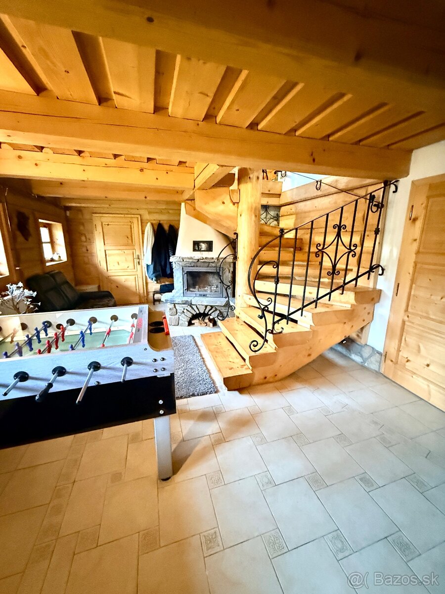 Štýlová zrubová chata pri Oravskej priehrade - 7