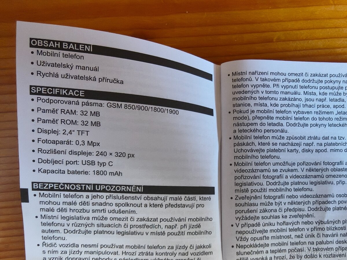 Telefón Evolveo maxphone A1 - 7