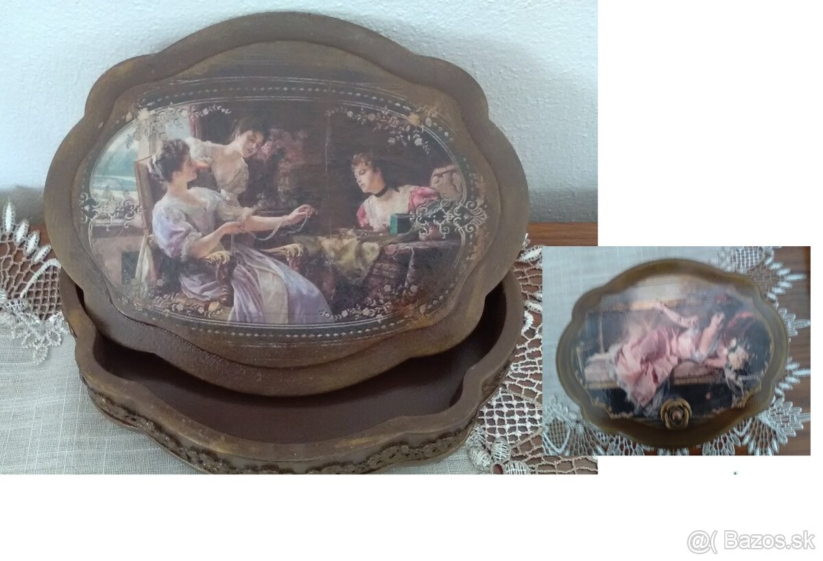 Šperkovnica-dekoračná škatulka - 7