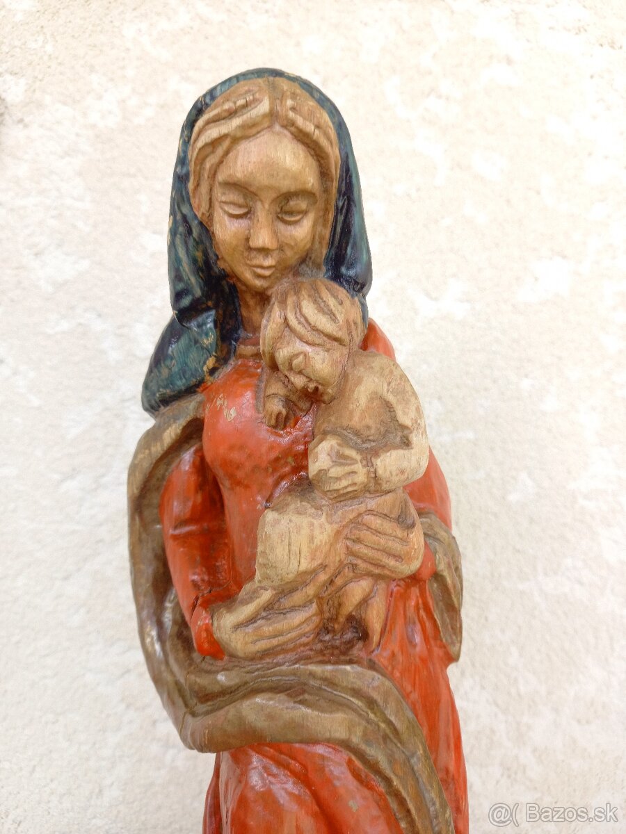 Madona drevorezba - 7