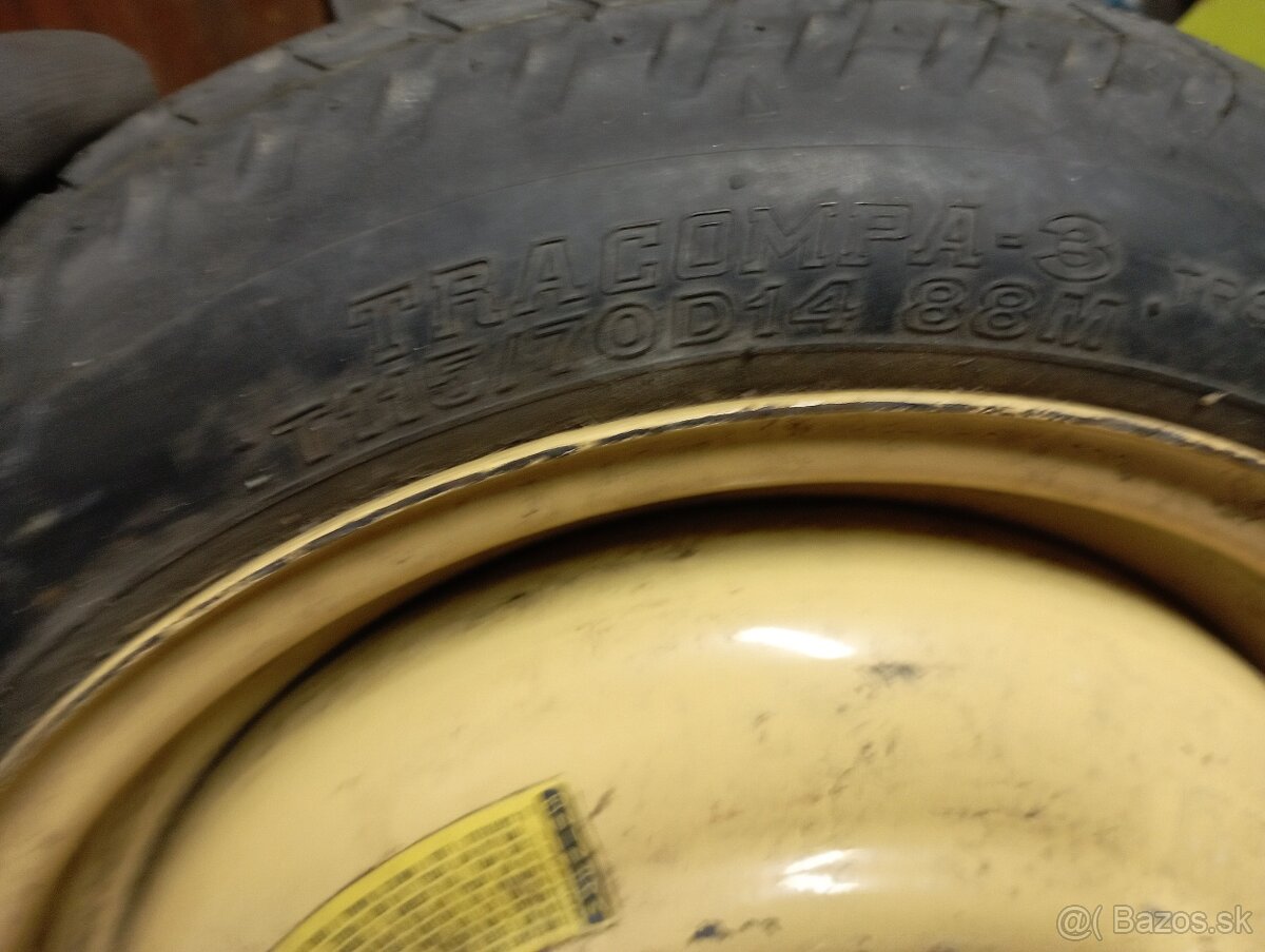 Dojazdove koleso T115/70R15 a T115/70D14 - 7