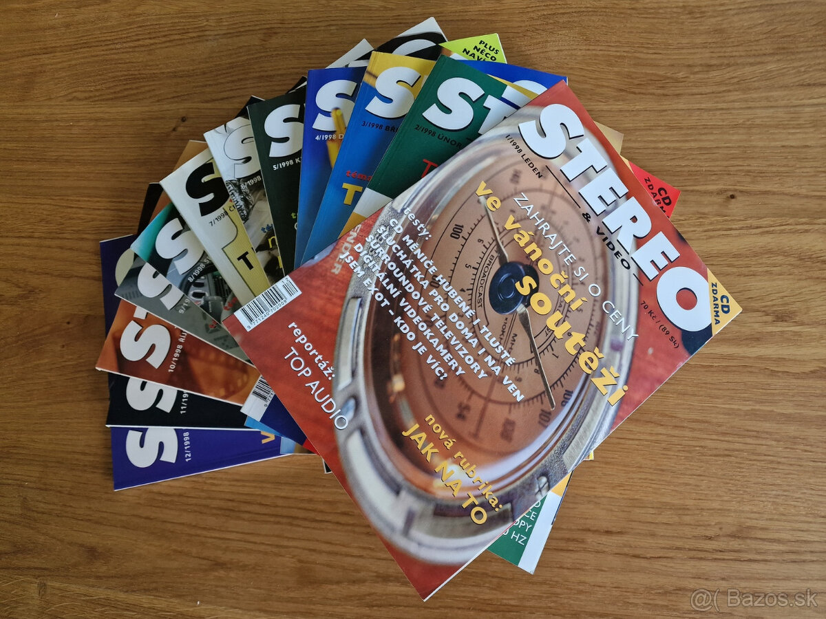 Casopis Stereo & Video, cele rocniky 1993-1998 - 7