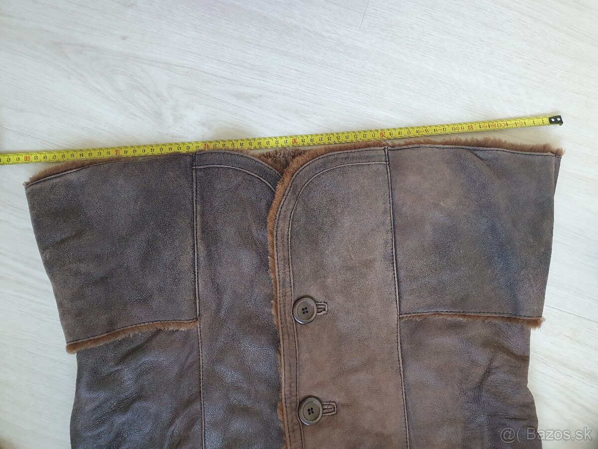 Pravý Kožúšok značky KARA vo výbornom stave - 7