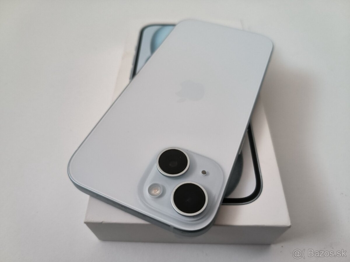 apple iphone 15 128gb Blue / Batéria 88% - 7