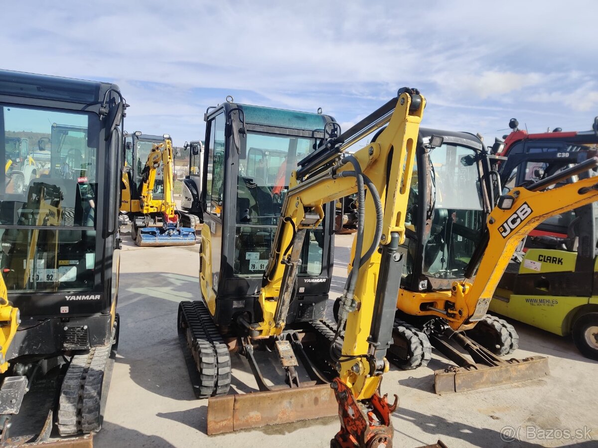 Pásový minibagr YANMAR SV 18 - 7