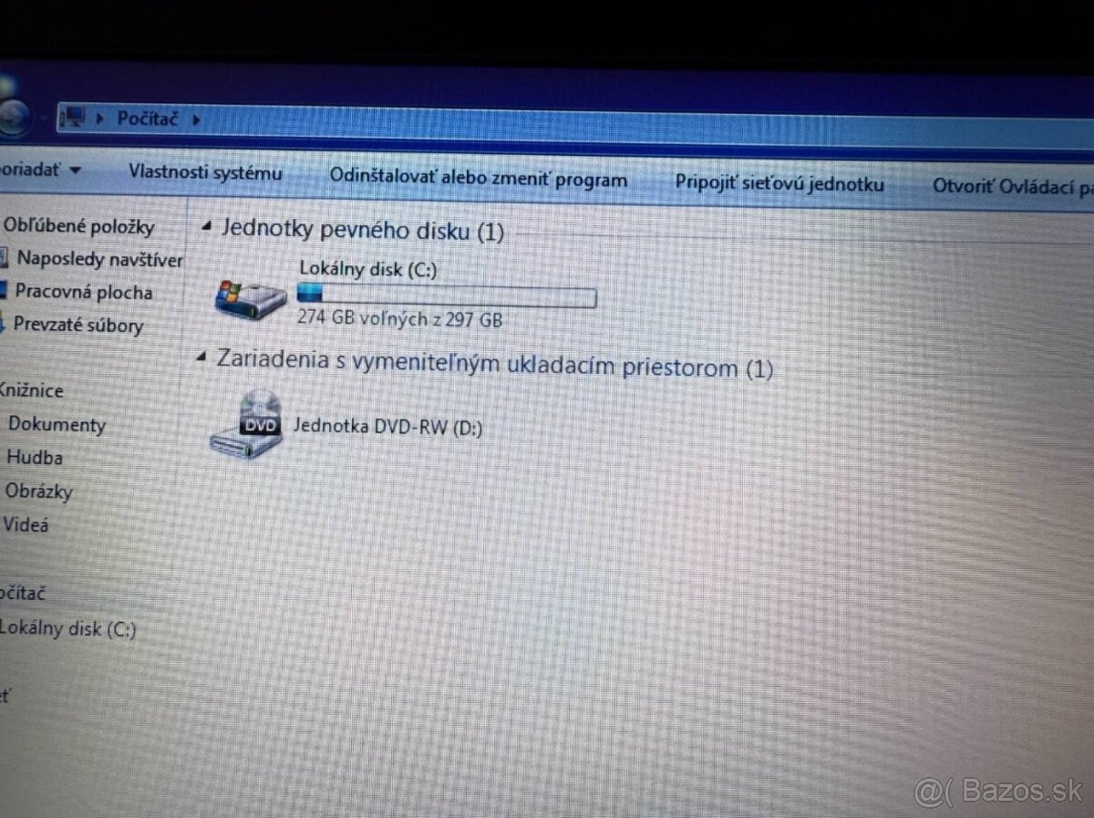 Notebook 13,3" HP.Intel i3-2330M 2x2,20GHz.4Gram.320gb.Win7 - 7