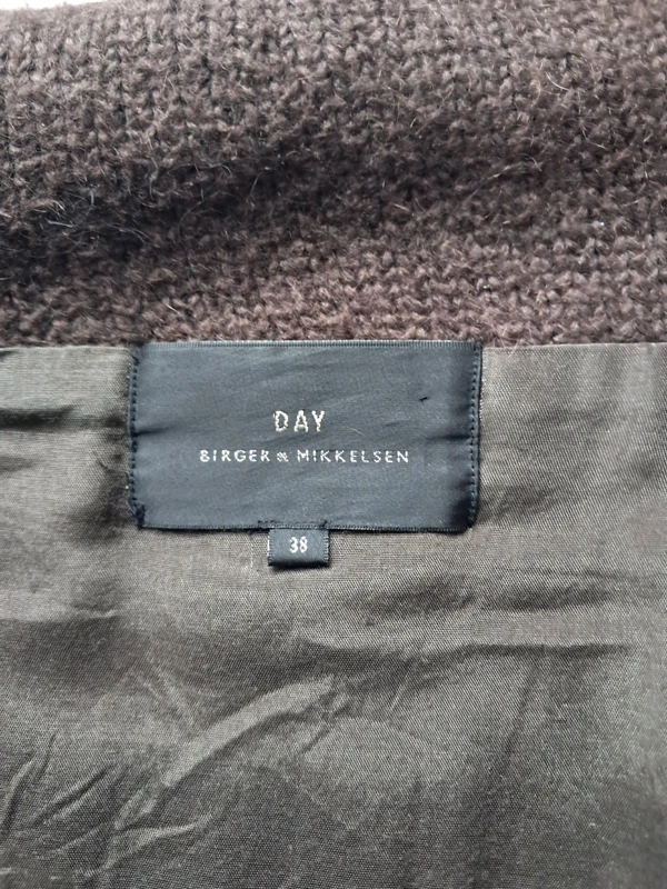 dámsky hnedý kabát - 7