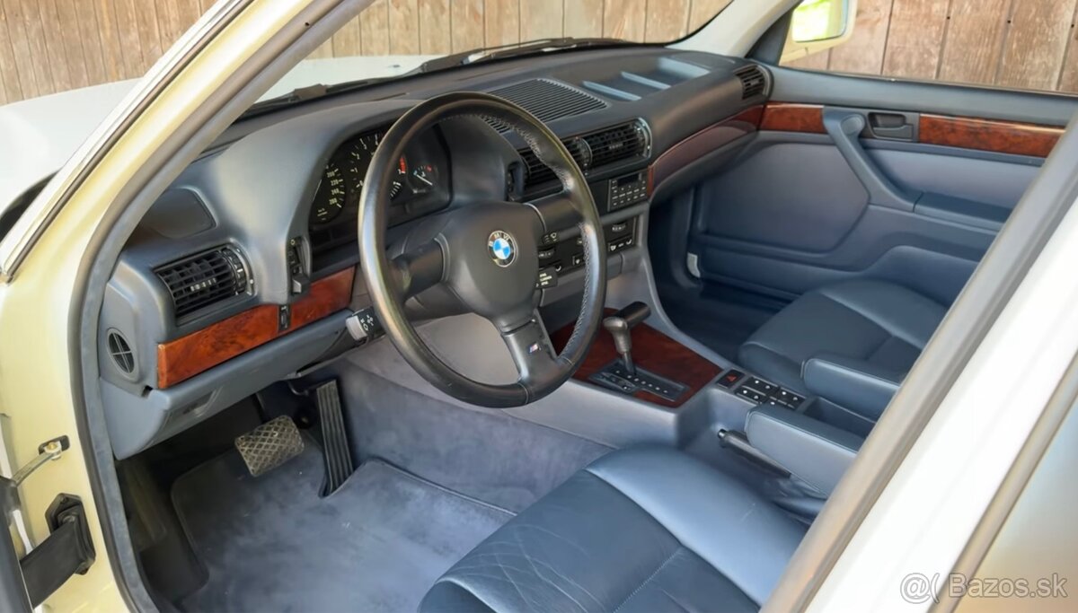 Bmw E32 735 Automat, original lak 38.000km - 7