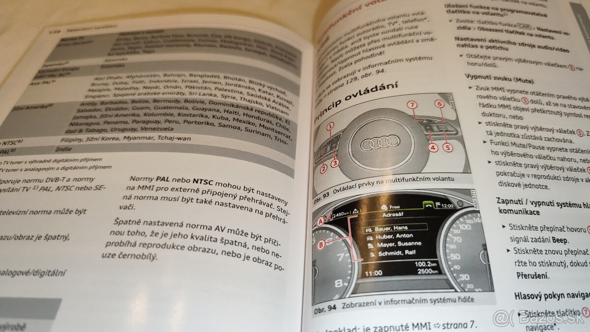 AUDI MMI systém Plus - návod k obsluze multimédií a navigace - 7