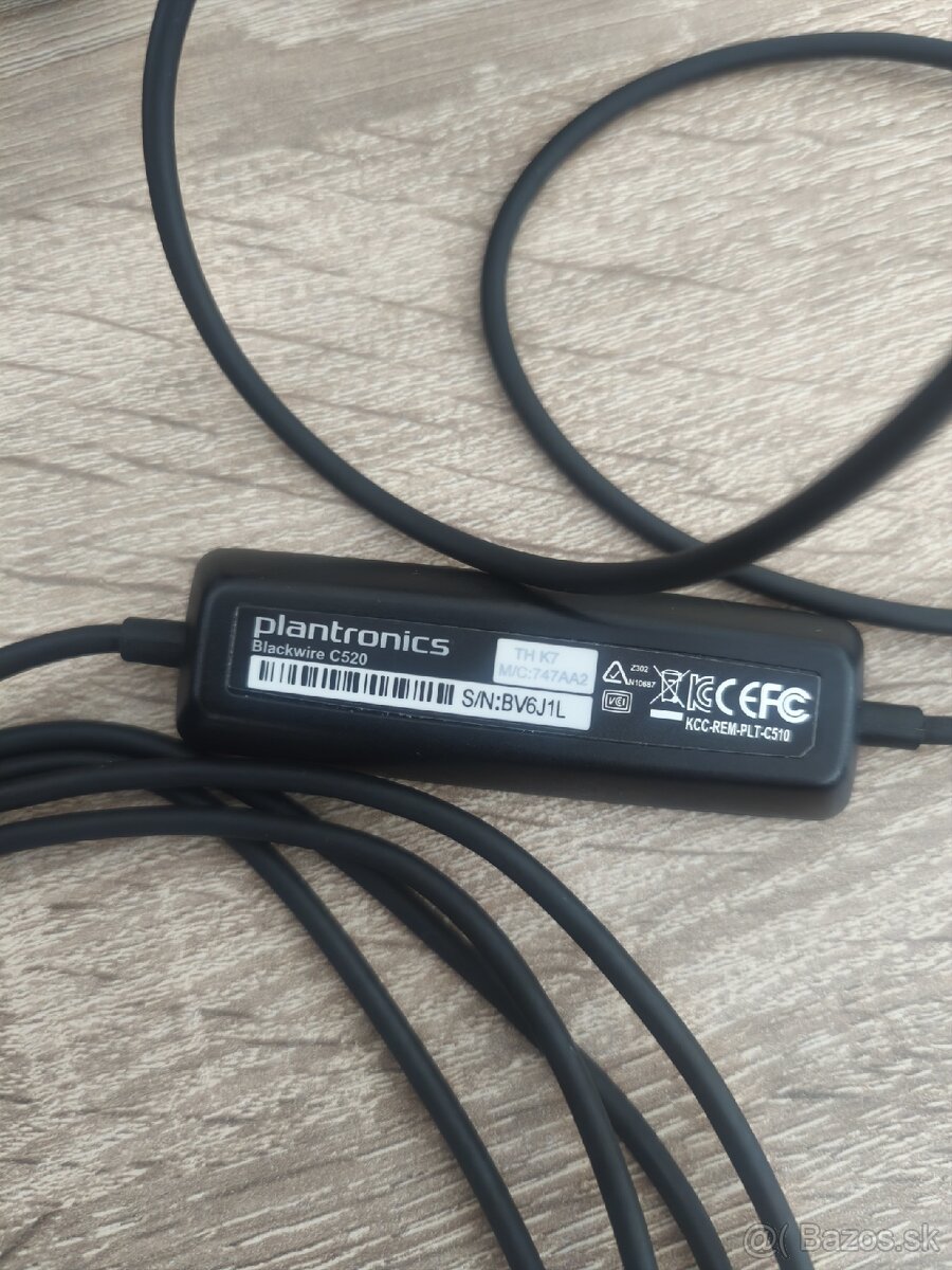 Slúchadlá Plantronics Blackwire c520 USB - 7
