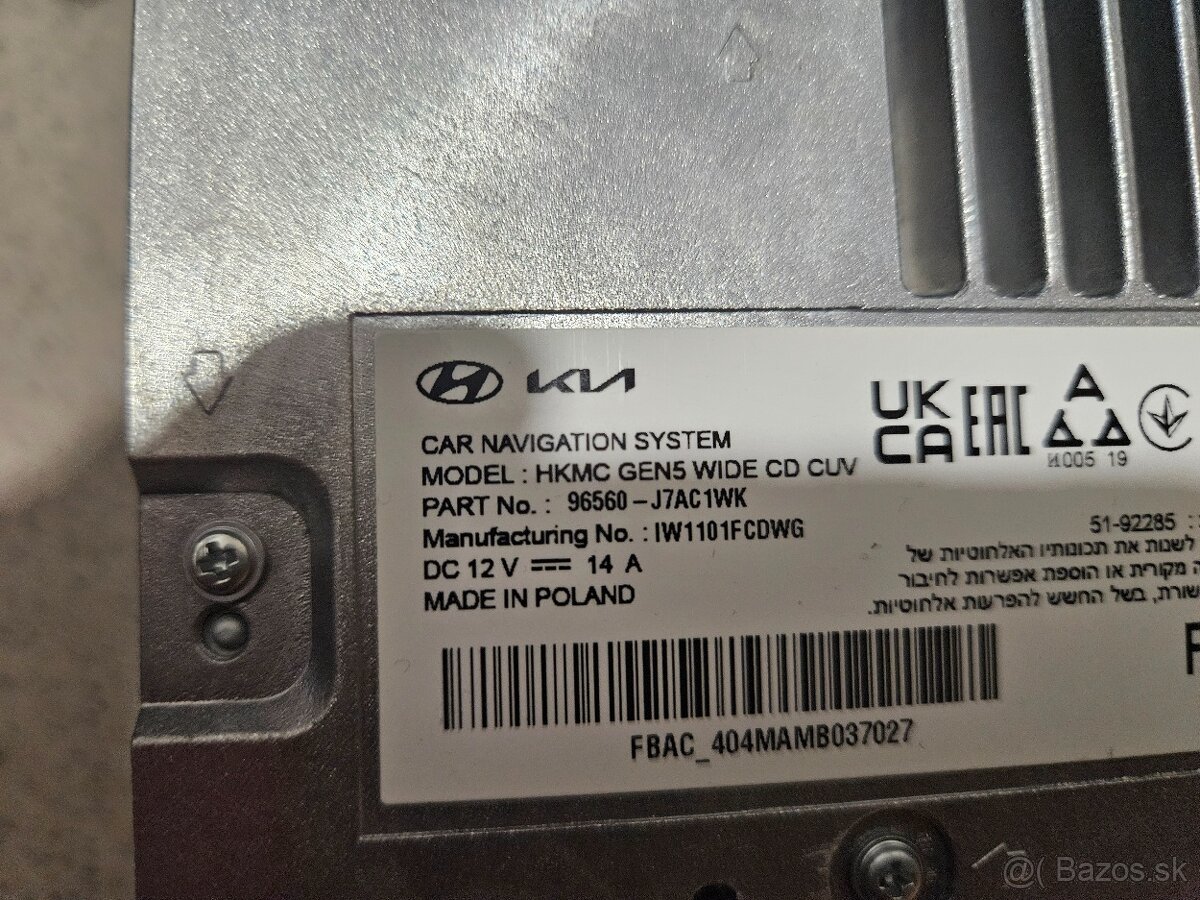 Rádio Kia Ceed SW 2024 - 7