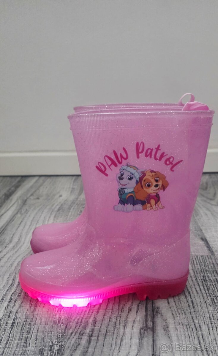 Nové blikajúce gumáky veľkosť 30 - 7