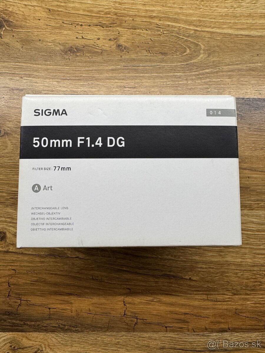 Predám objektív SIGMA 50mm F1.4 ART Nikon - 7