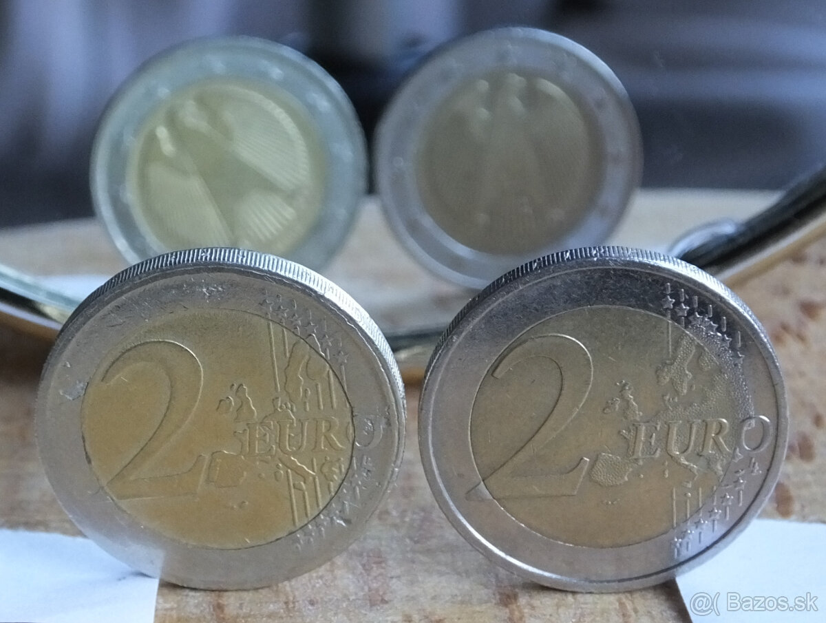 2 Euro mince Nemecko 2017 A - UNIKÁT možno 1 na svete - 7