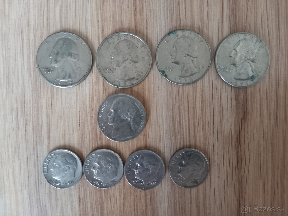 Mince Anglicko Amerika Svedsko - 7