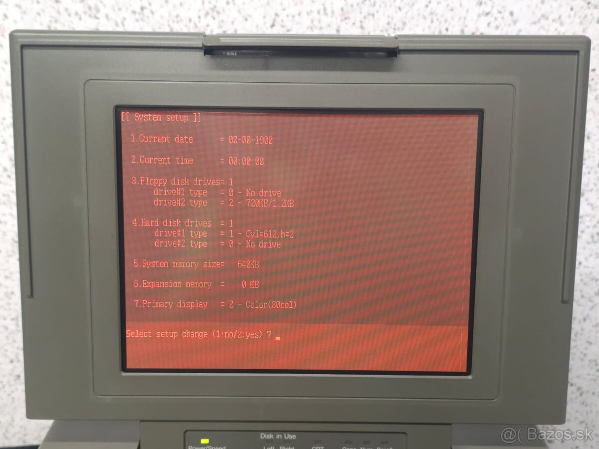 RETRO LAPTOP 》 TOSHIBA T3100 》HISTORICKÝ NOTEBOOK - 7