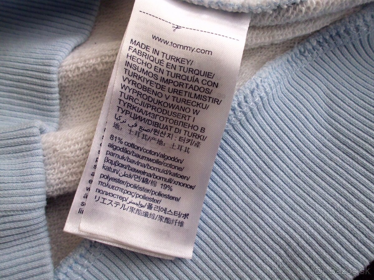 Tommy Hilfiger dámska dievčenská oversize mikina XS-S - 7