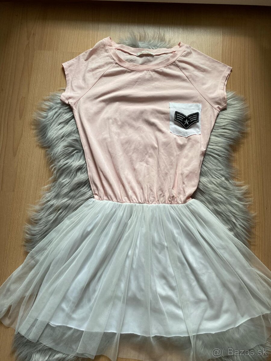 2x ružové šaty - 7