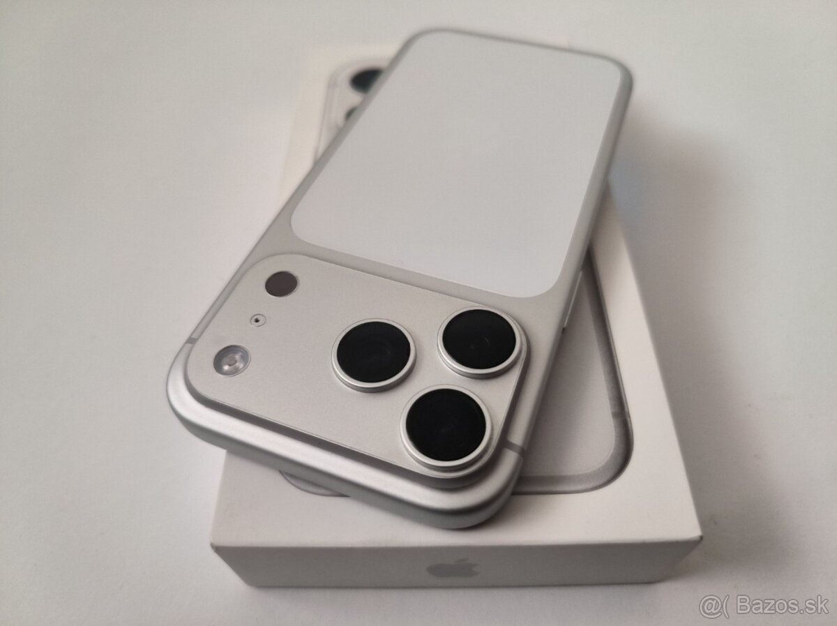 apple iphone 17 PRO 256gb Silver / Batéria 100% - 7