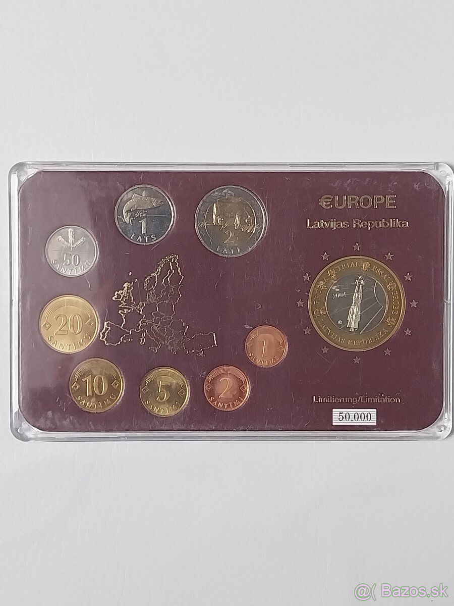 Mince zahranične sady minci - 7