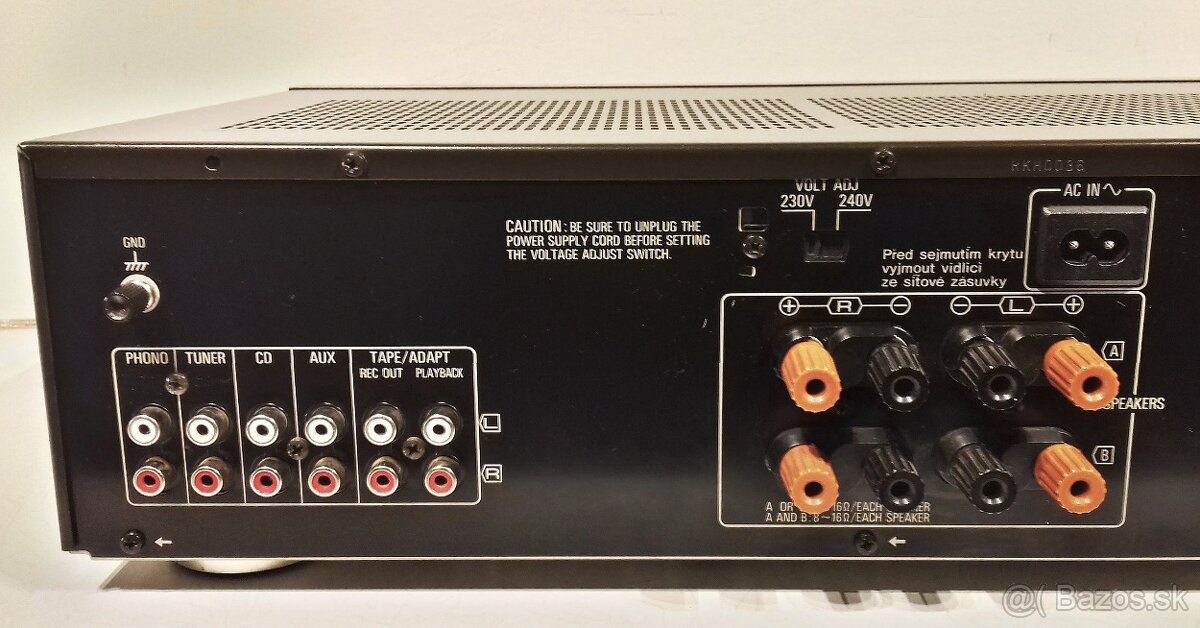 Zostava TECHNICS B01 tuner,equalizer,zosilnovac,CD,tape deck - 7