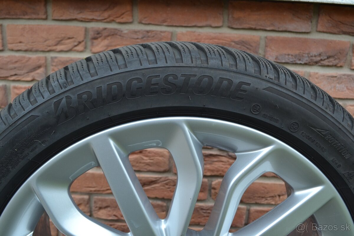 5x112 R19 Zimna sada Org. Audi A6 c7 +235/45 R19 Bridgestone - 7