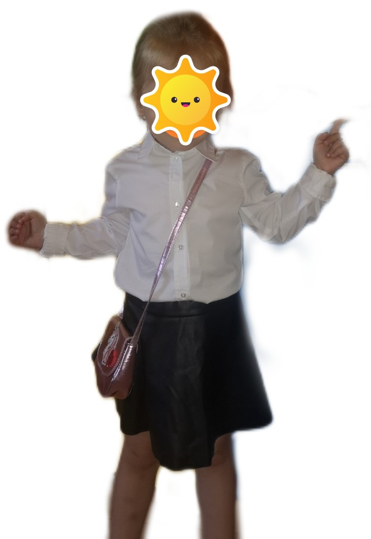 Detská koženková sukňa - 7