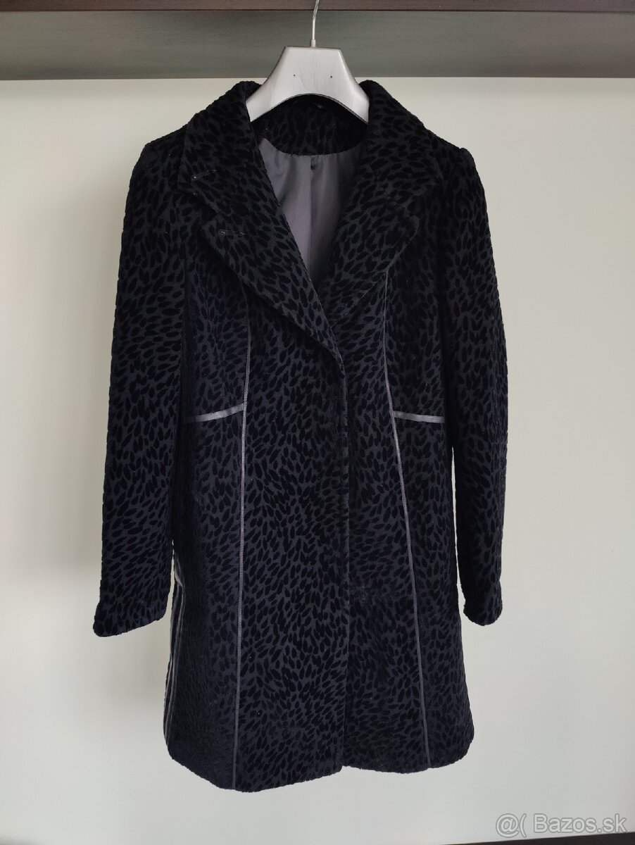 Elegantný dámsky vlnený kabát veľ. 44-46 - 7