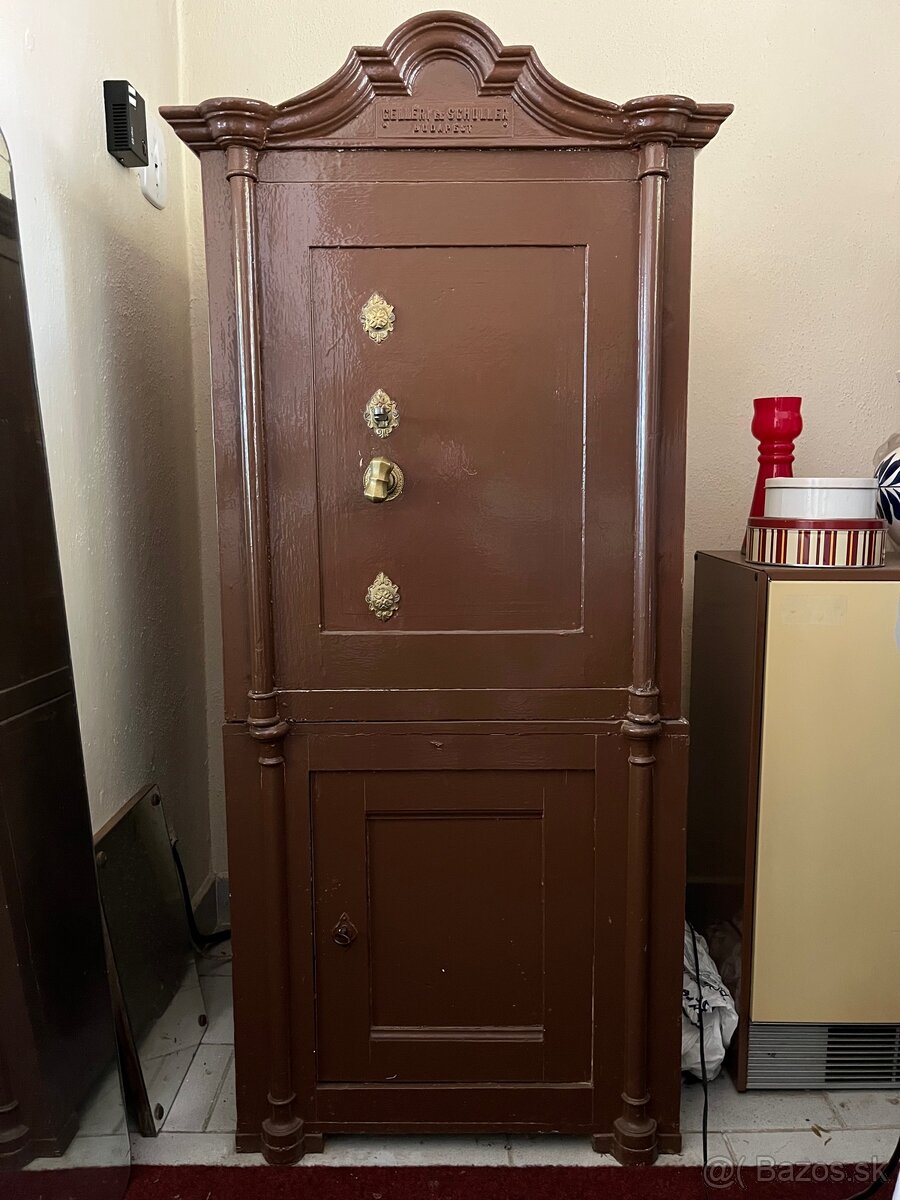 Starožitný trezor: GELLÉRI és SHULLER Budapest - 7