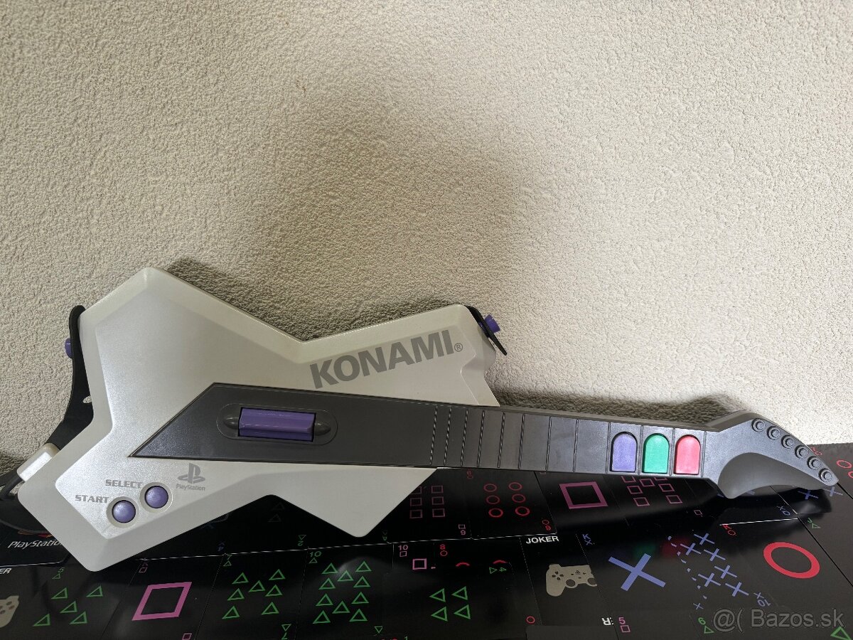 Gitara Konami Playstation 1 - 7