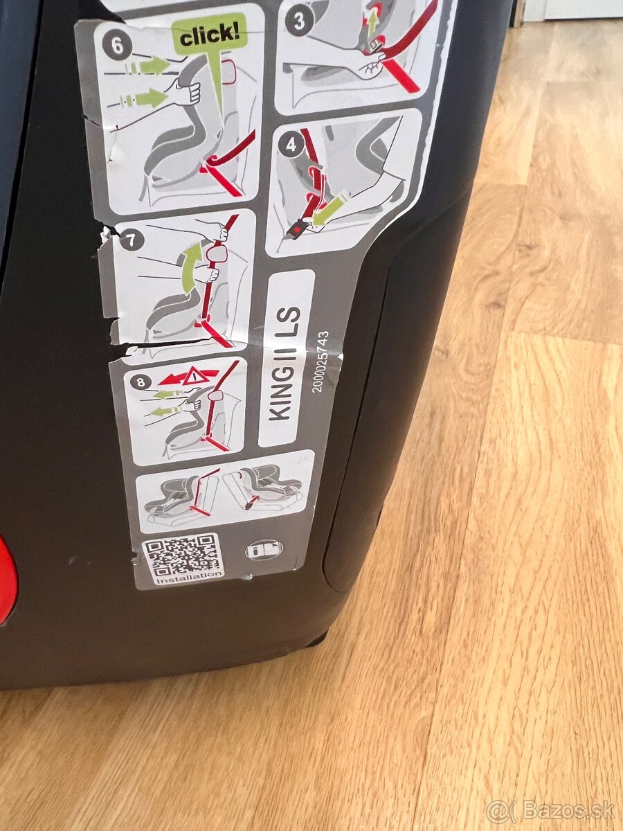 Autosedacka Britax Romer king ll LS - 7