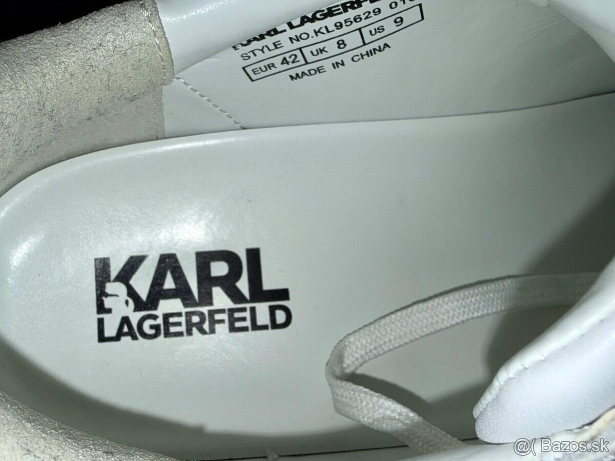 KARL LAGERFED pánske tenisky. Veľkosť: 42/8. - 7