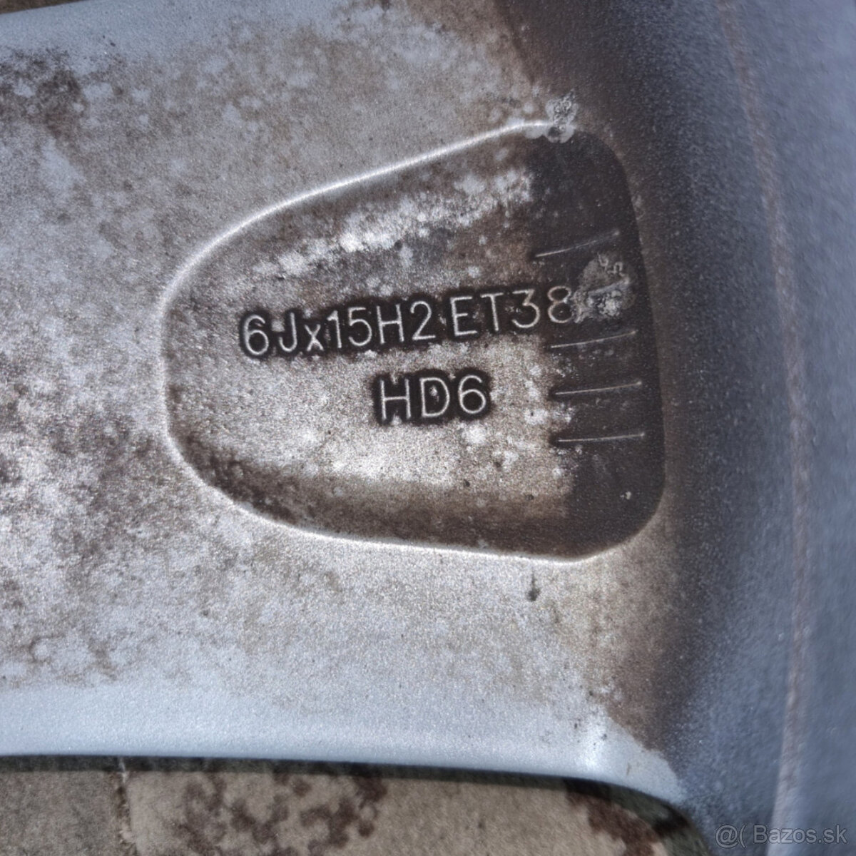 Hliníkové Škoda disky 5x100 R15 6J ET38 - 7