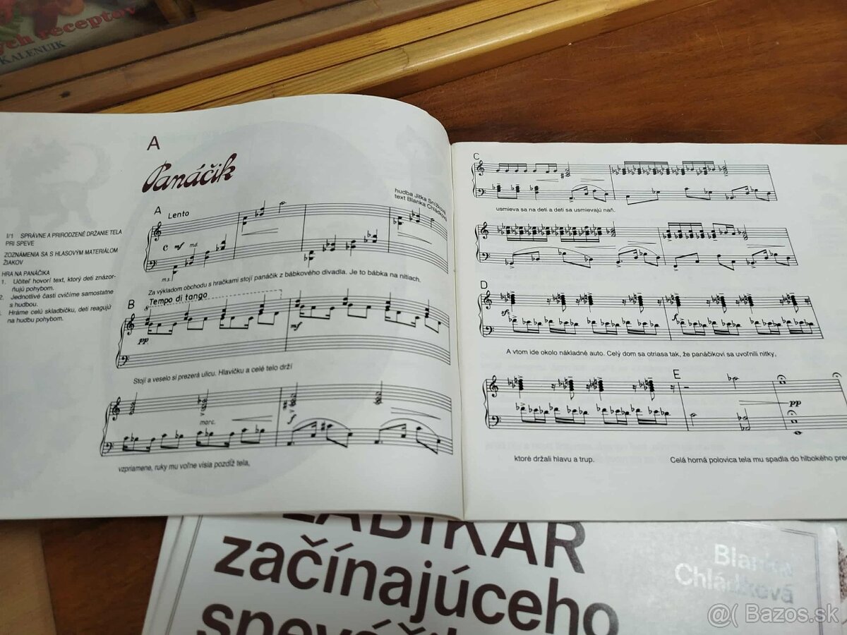 Šlabikár začínajúceho speváčika--1988--Chládková Blanka--I., - 7