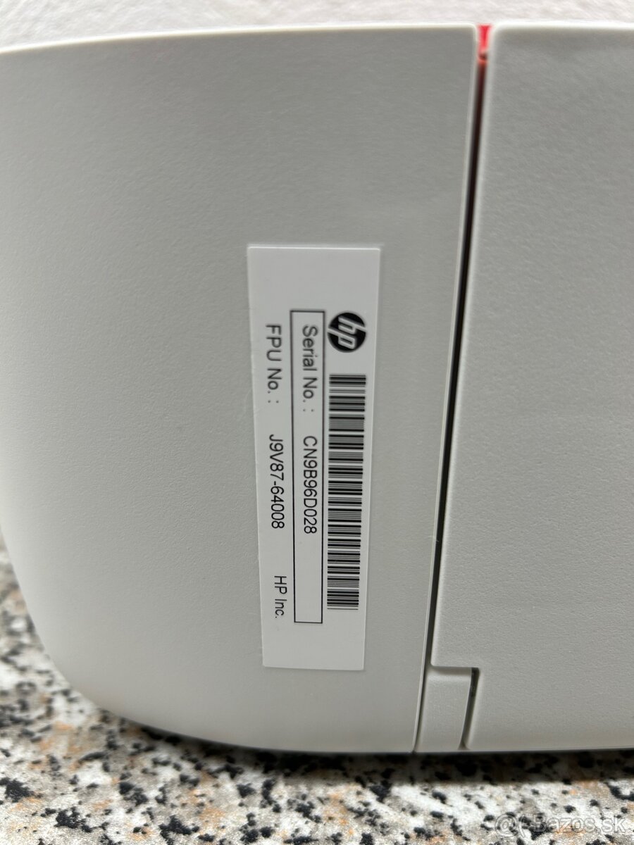 Predám HP DeskJet Ink Advantage 3788 All-in-One - 7