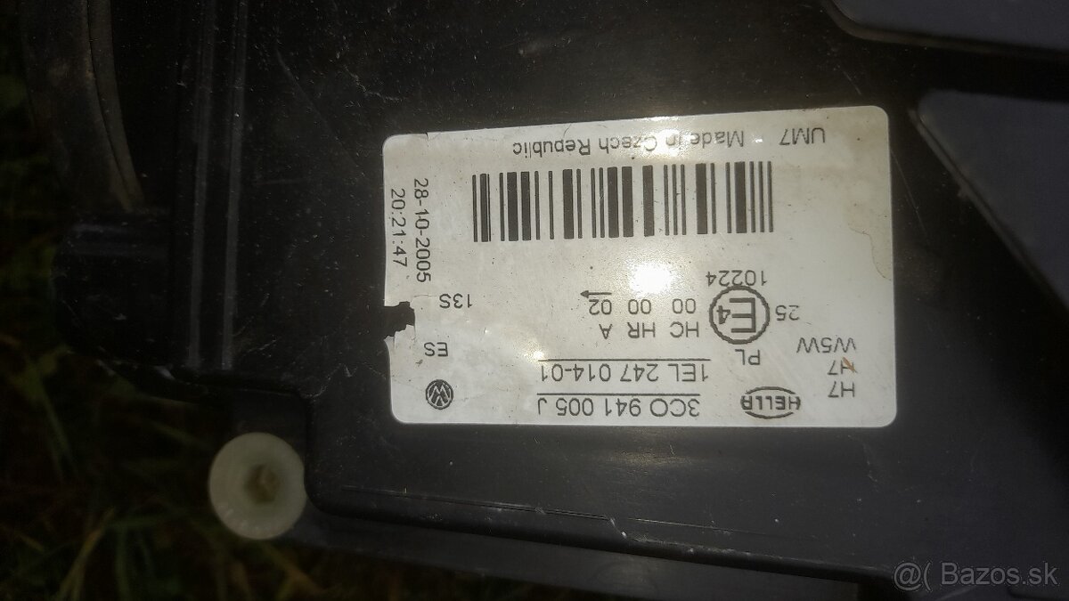 Predne svetla +Maska na VW PASSAT B6 - 7