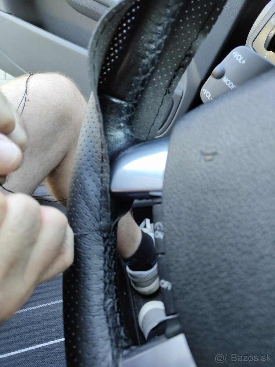 Novy poťah na volant + zošitie - 7