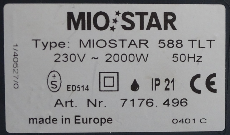 Kompaktný elektrický ventilátor s ohrievačom. - 7