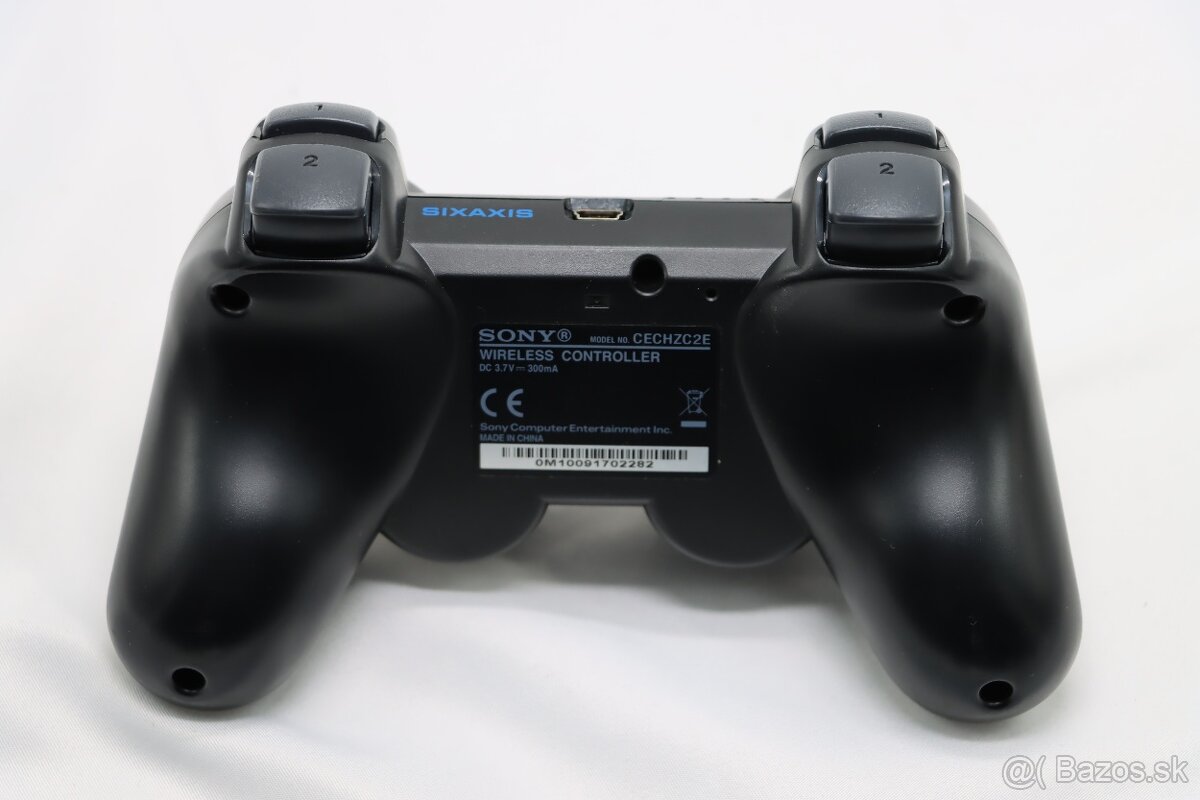 PS3 Slim CECH-3004B 320GB + originál ovládač + káble - 7