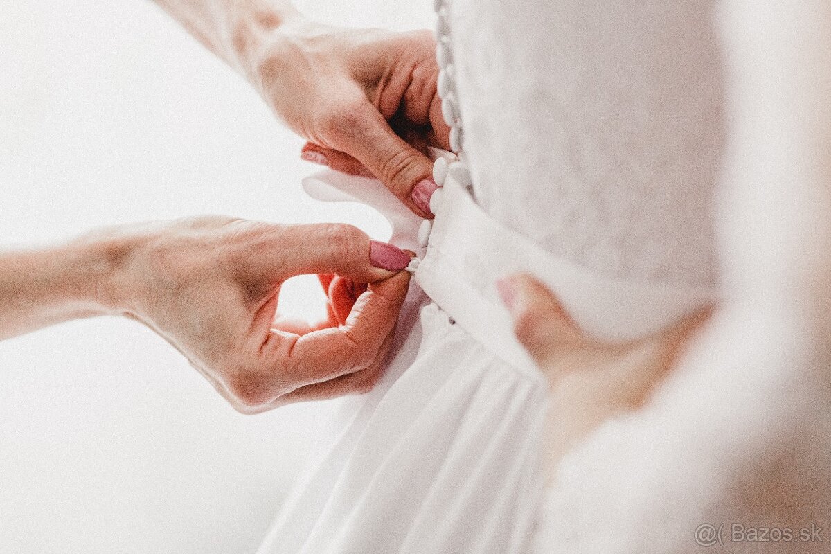 Svadobné šaty na predaj - 7