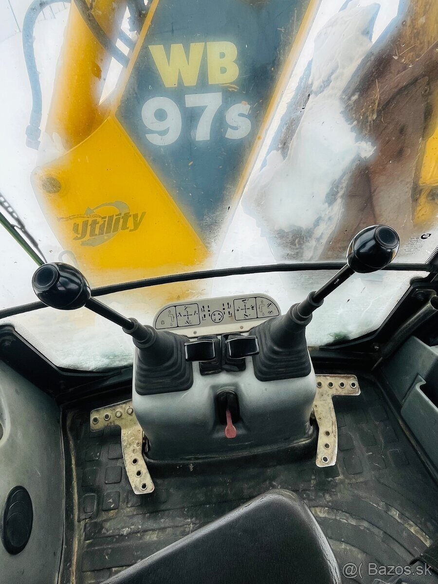 Predám Traktorbager Komatsu WB97S - 7