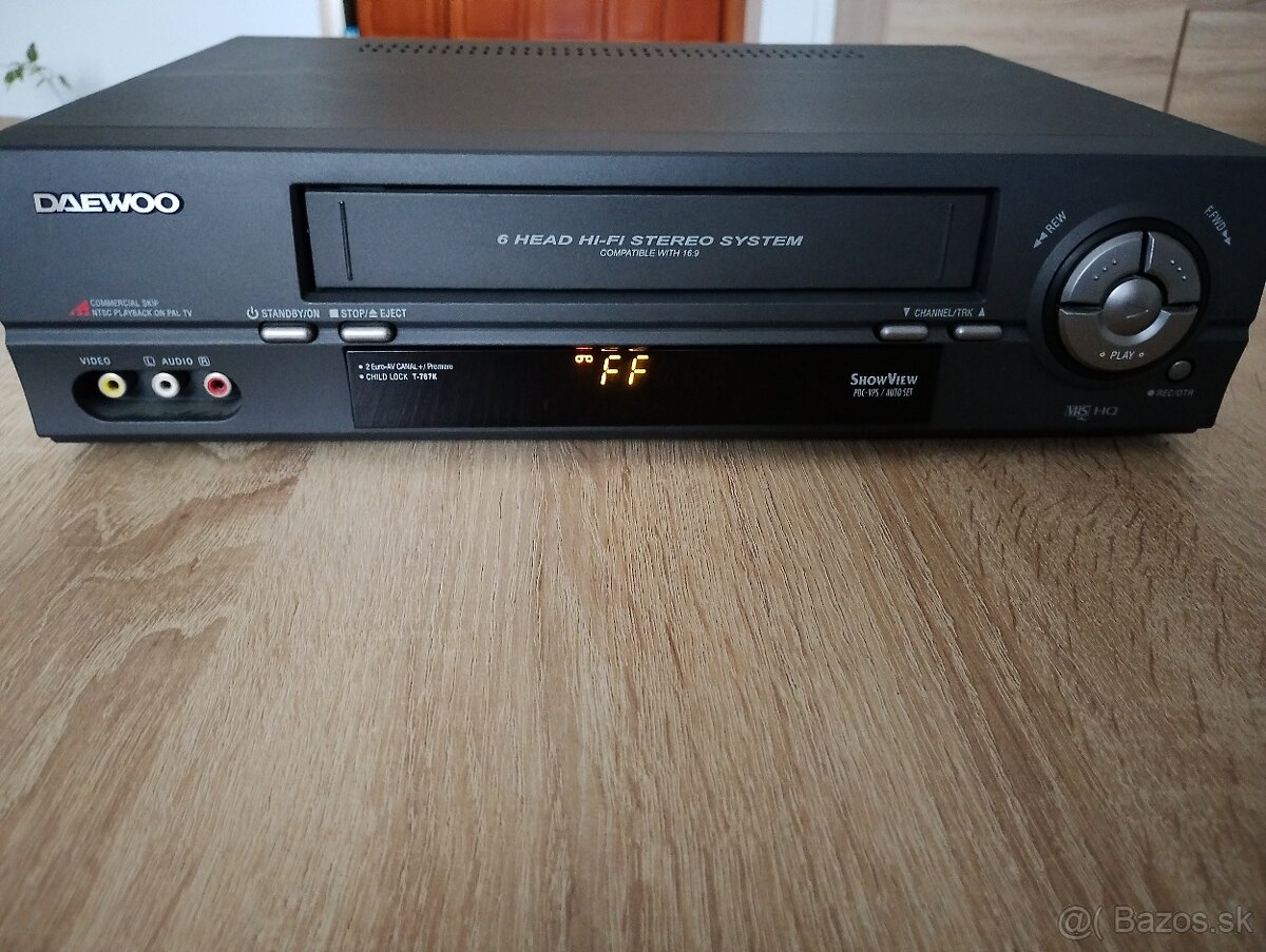 Videorekordér HI-FI stereo Daewoo T-767K - 7