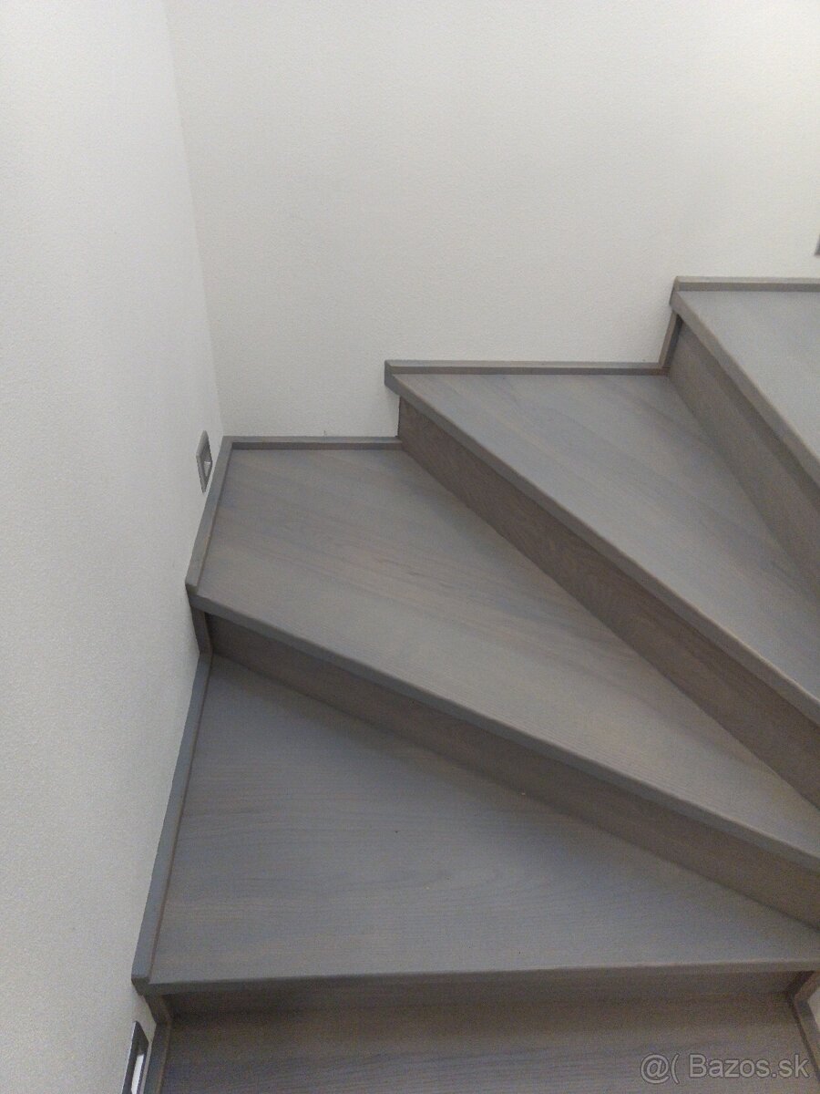 Masívne drevené schody na mieru. Martin, Žilina a okolie - 7