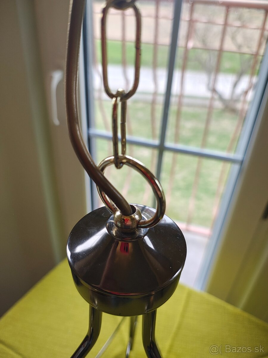 Kovový chrómový luster - 7