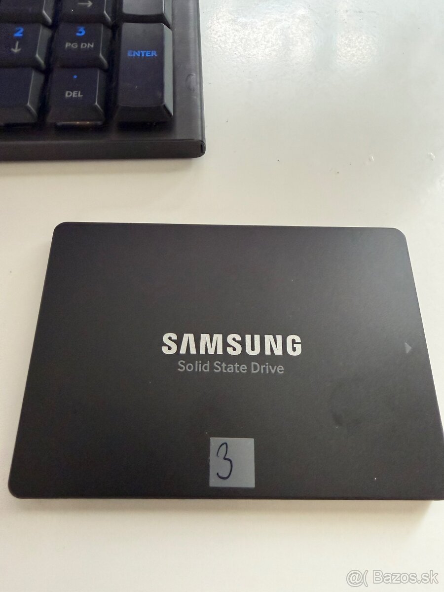 Samsung SSD 870EVO 1TB 2,5” - 7
