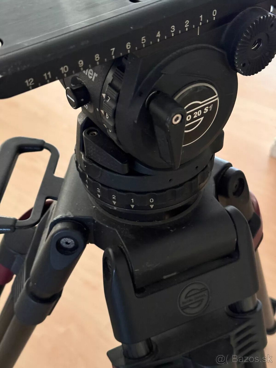 Fluidná hlava Sachtler Video 20 S1 s uhlíkovým statívom a st - 7